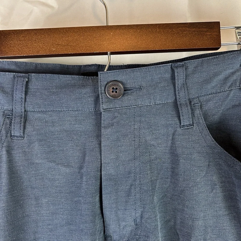 Travis Mathew Pants Mens 34x31 Blue Performance 5-Pocket Golf Stretch IMQ534‎